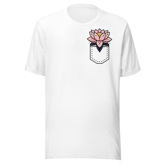 Team Lotus – Floral Pocket Tee